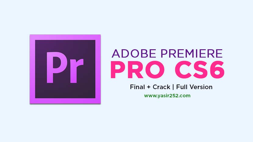 Adobe premiere pro cs6 windows